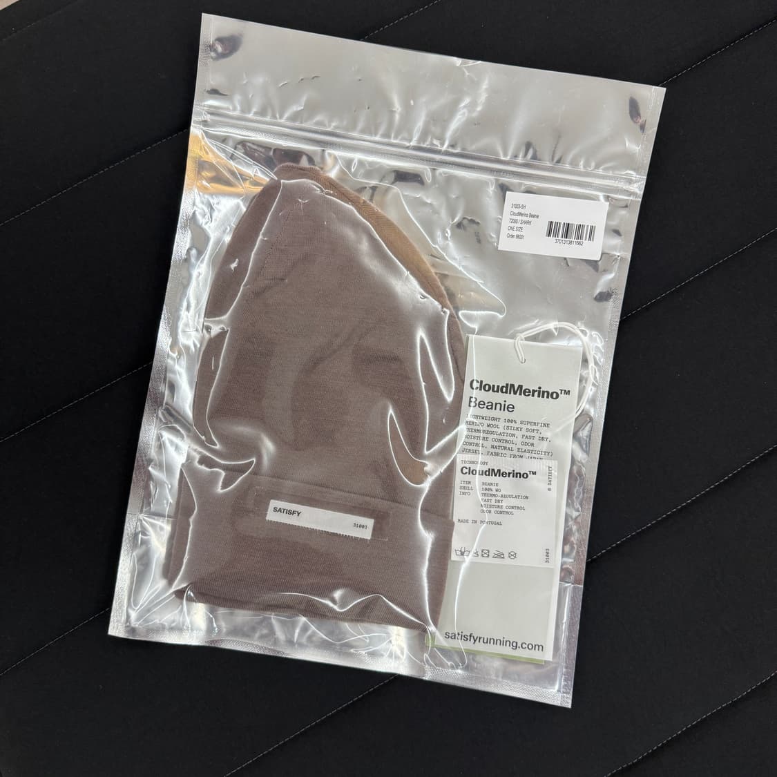 새티스파이 클라우드메리노 비니 샤크 새상품급 상품이미지2