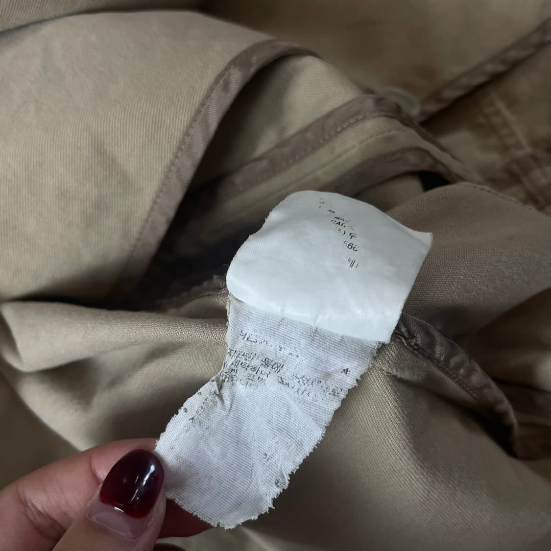 폴로 랄프로렌 베이지 멀티 포켓 자켓 L 상품이미지5