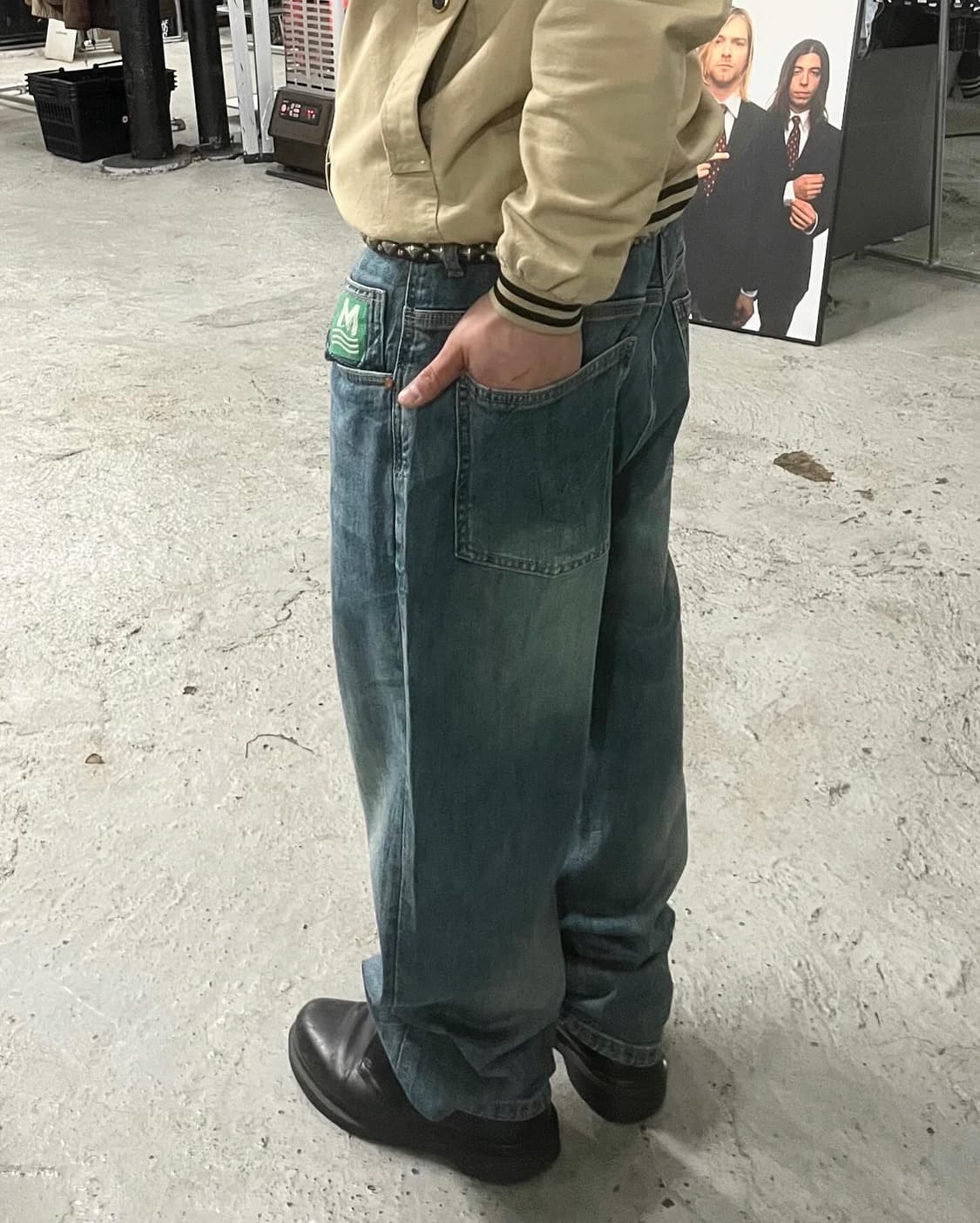 vtg washed jean 상품이미지3