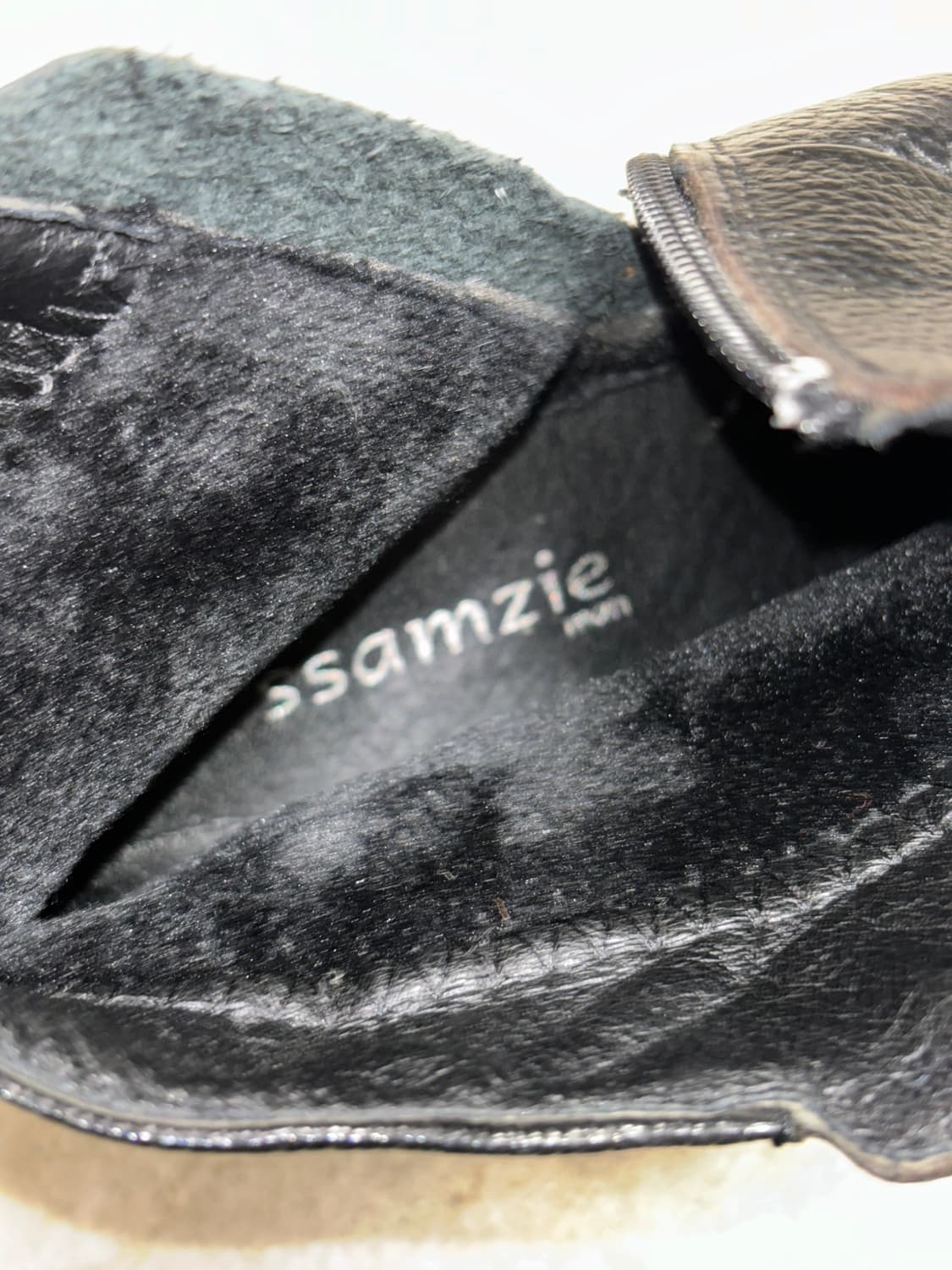 쌈지 레더 앵클 부츠 상품이미지6