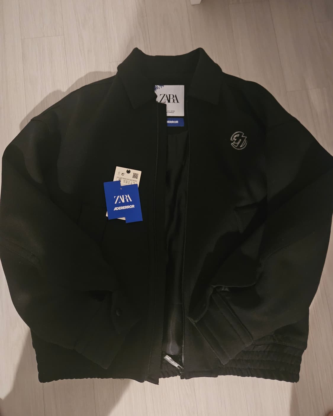 아더에러 자라 봄버 자켓 블랙 S 상품이미지3