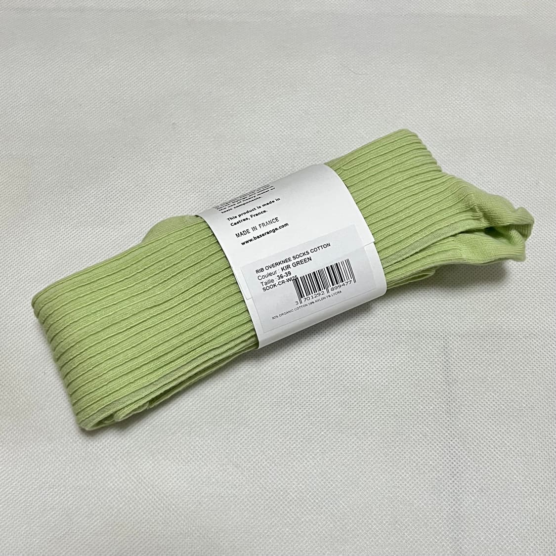 [230-250]베이스레인지 25fw 오버 니삭스/키르 그린 상품이미지3