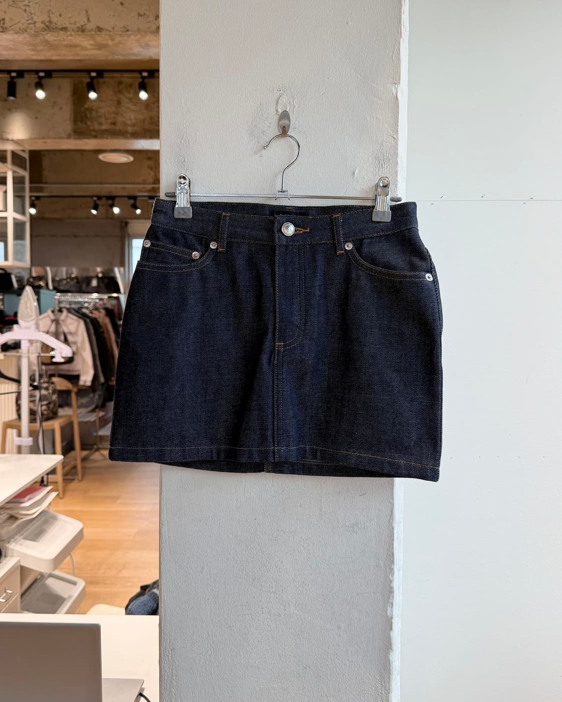 아페쎄 데님 미니스커트 상품이미지2