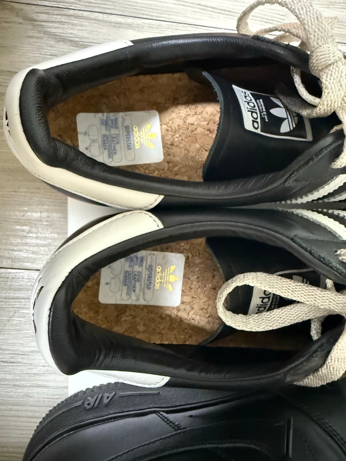 아디다스 슈퍼스타 프리미엄 블랙 화이트 285 상품이미지5