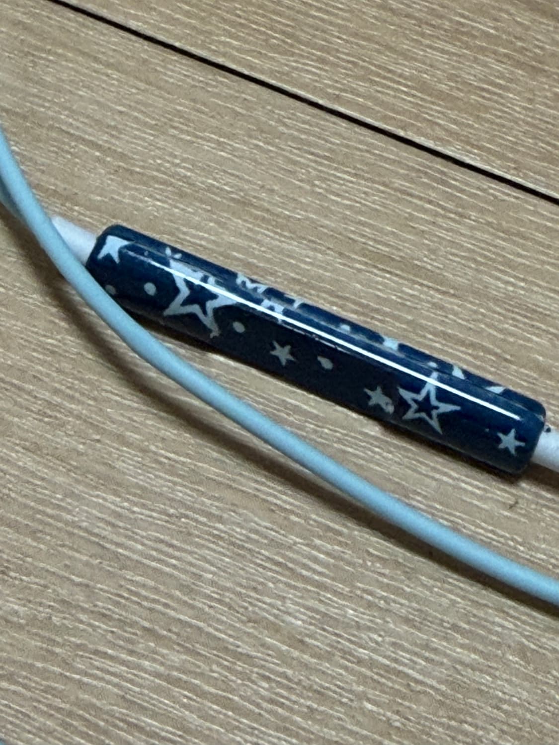 카비시 스타 줄이어폰 네이비 + 퍼플 별음표 파츠 세트 상품이미지5