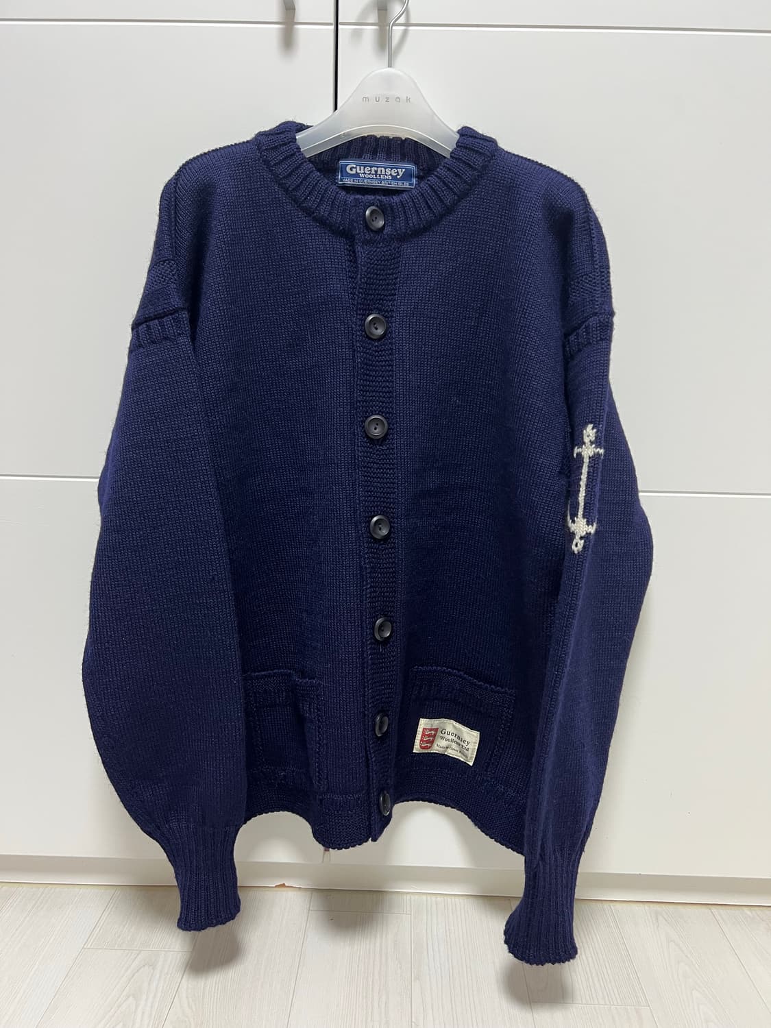 건지울른스 피셔맨 홀가먼트 가디건 42 상품이미지1