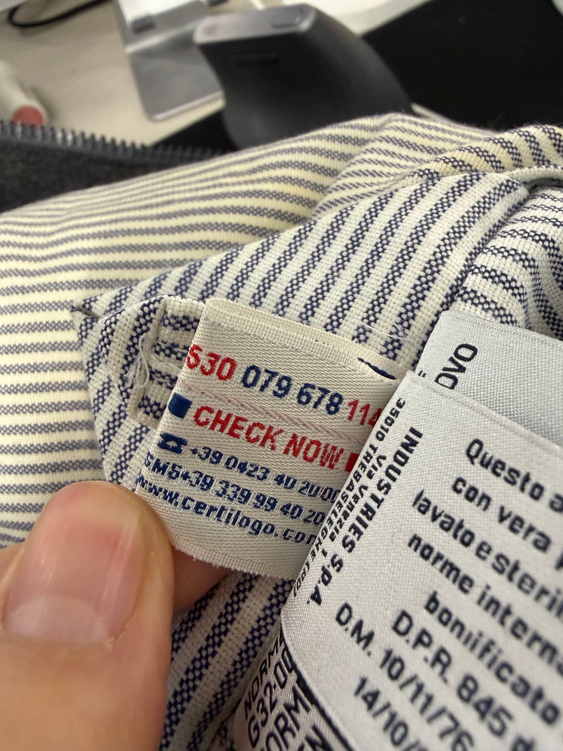 몽클레어 정품 감마블루 울 구스다운 패딩 사이즈 2 상품이미지7