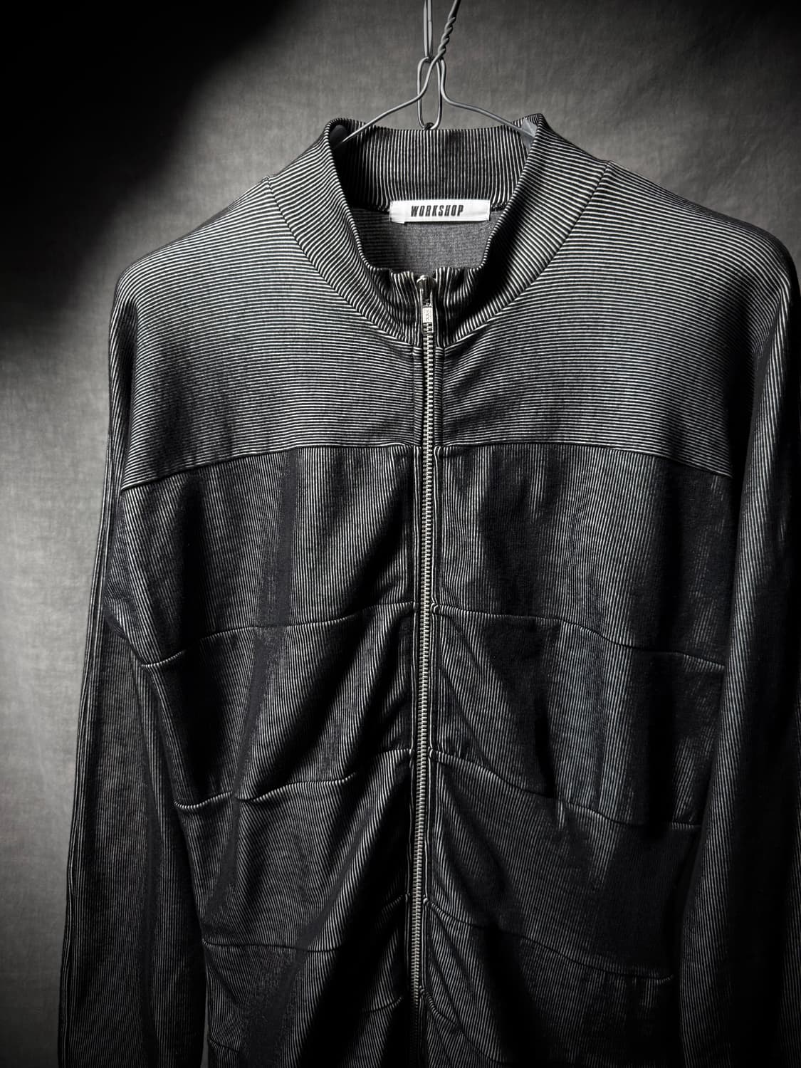 Y’s for men Workshop Ribbed Panel Zip-Up 상품이미지3