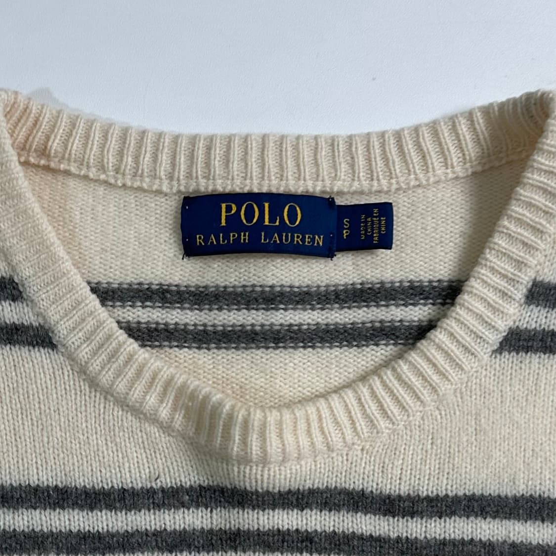 폴로 랄프로렌 스트라이프 울 니트 상품이미지4