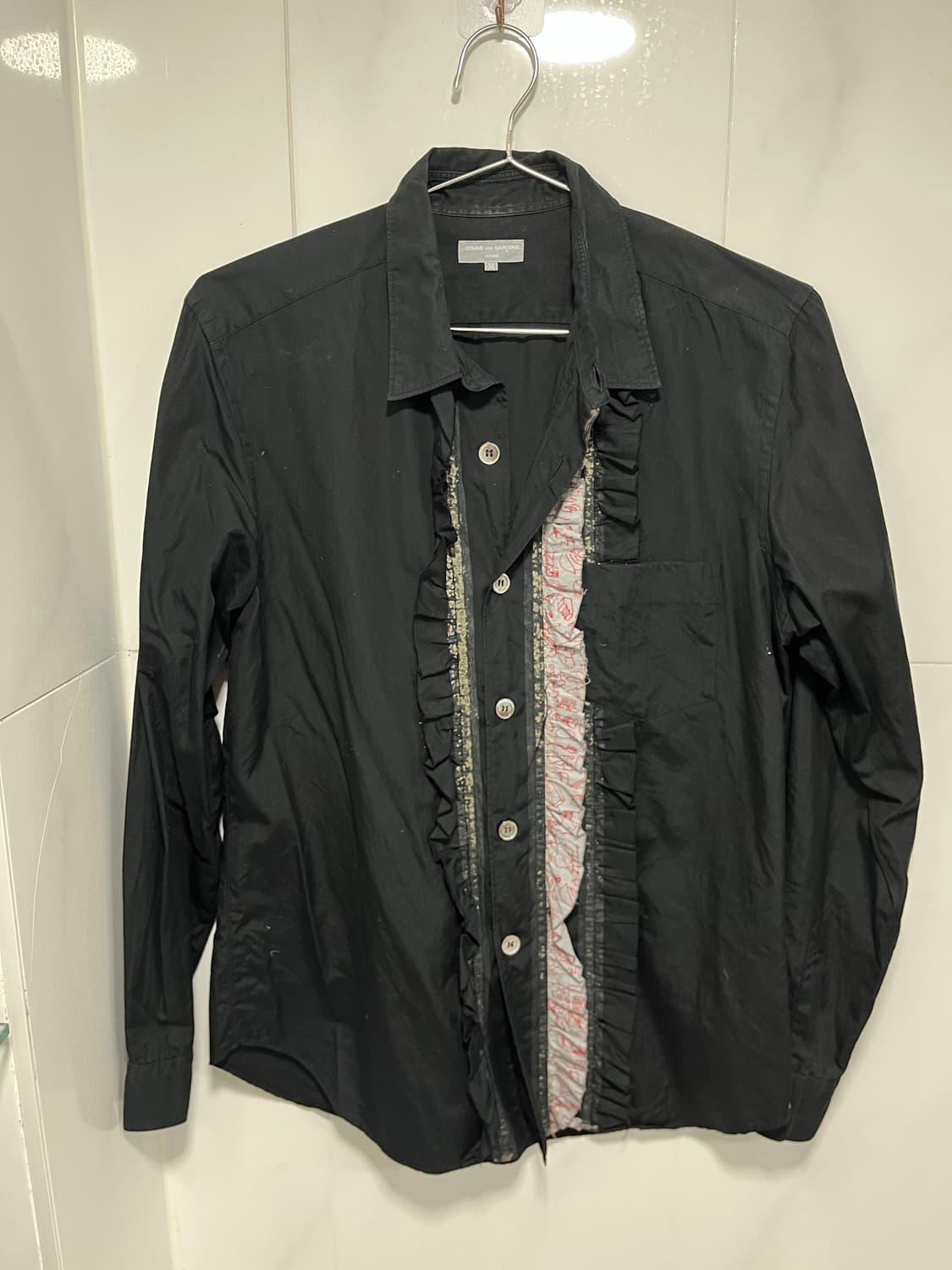 Comme des garcons HOMME 03s Frill Shirts 상품이미지2