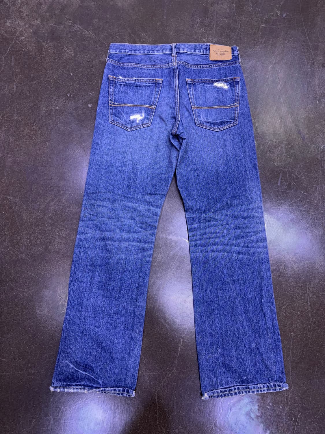 아베크롬비 데미지 킬번 로우 라이즈 부츠컷 플레어 데님팬츠 31 상품이미지2