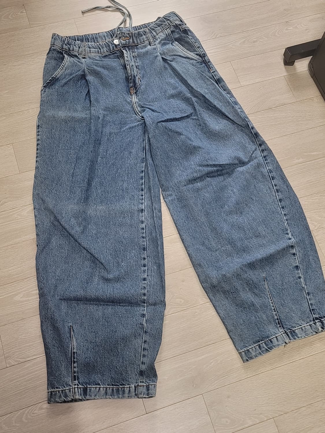 자라 와이드핏 청바지 상품이미지1