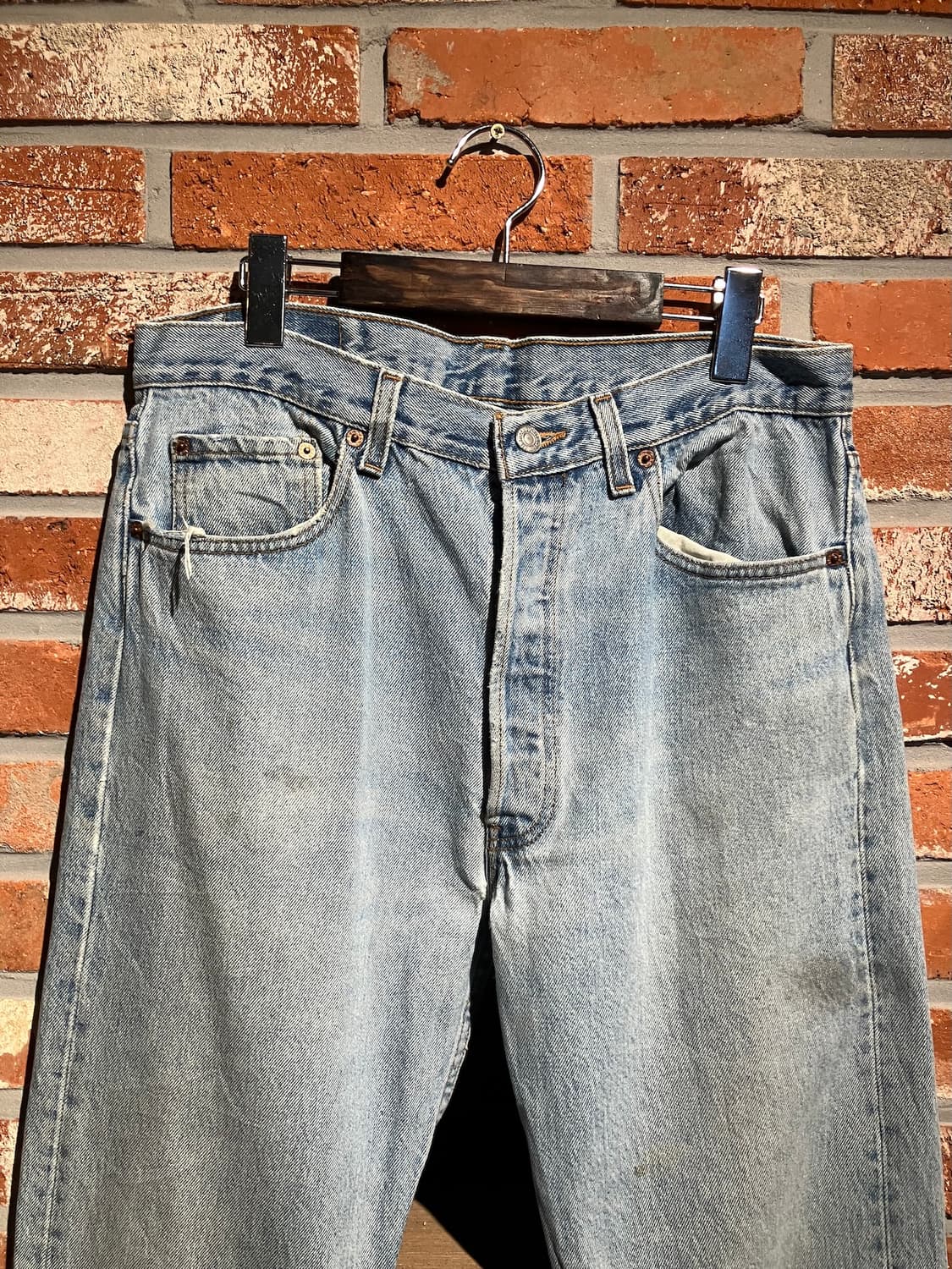 90s USA 빈티지 리바이스 501 데님 팬츠 상품이미지3