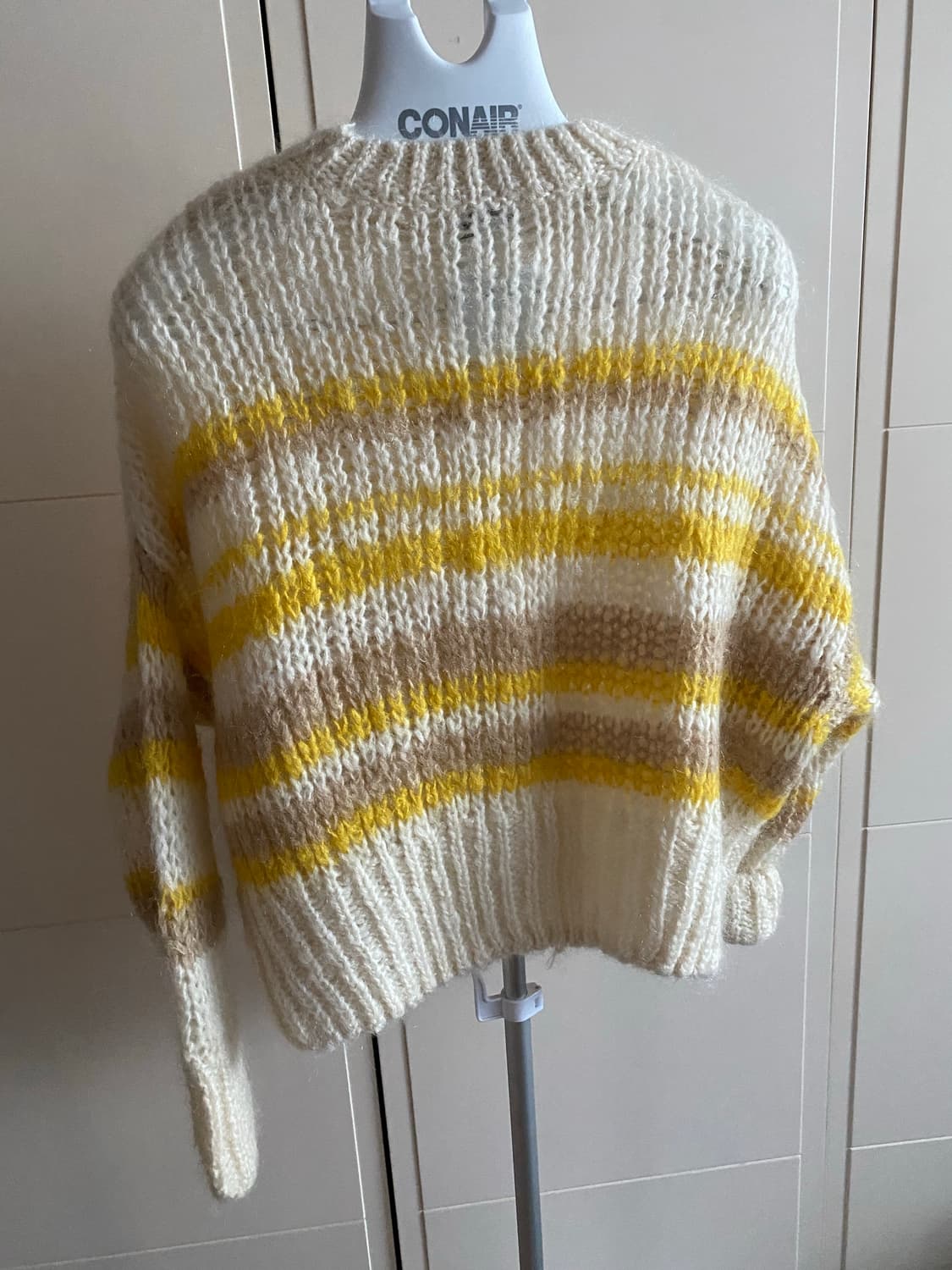 & Other Stories 줄무늬 모헤어 니트 S 상품이미지5