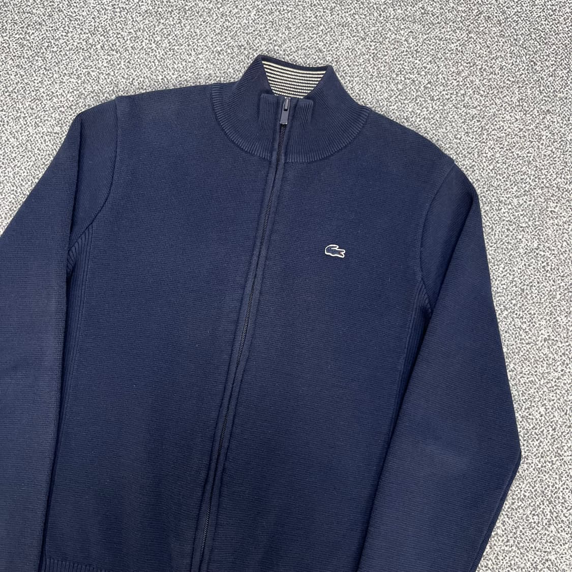 <라코스테 딱붙 니트 집업> No.1430 상품이미지5