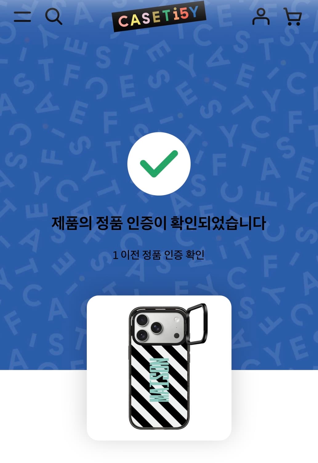 케이스티파이 17 pro 케이스 상품이미지3