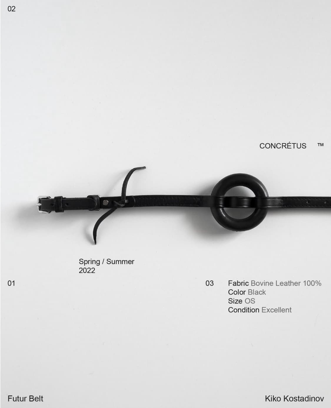 키코 코스타디노브/Futur Belt/OS 상품이미지2