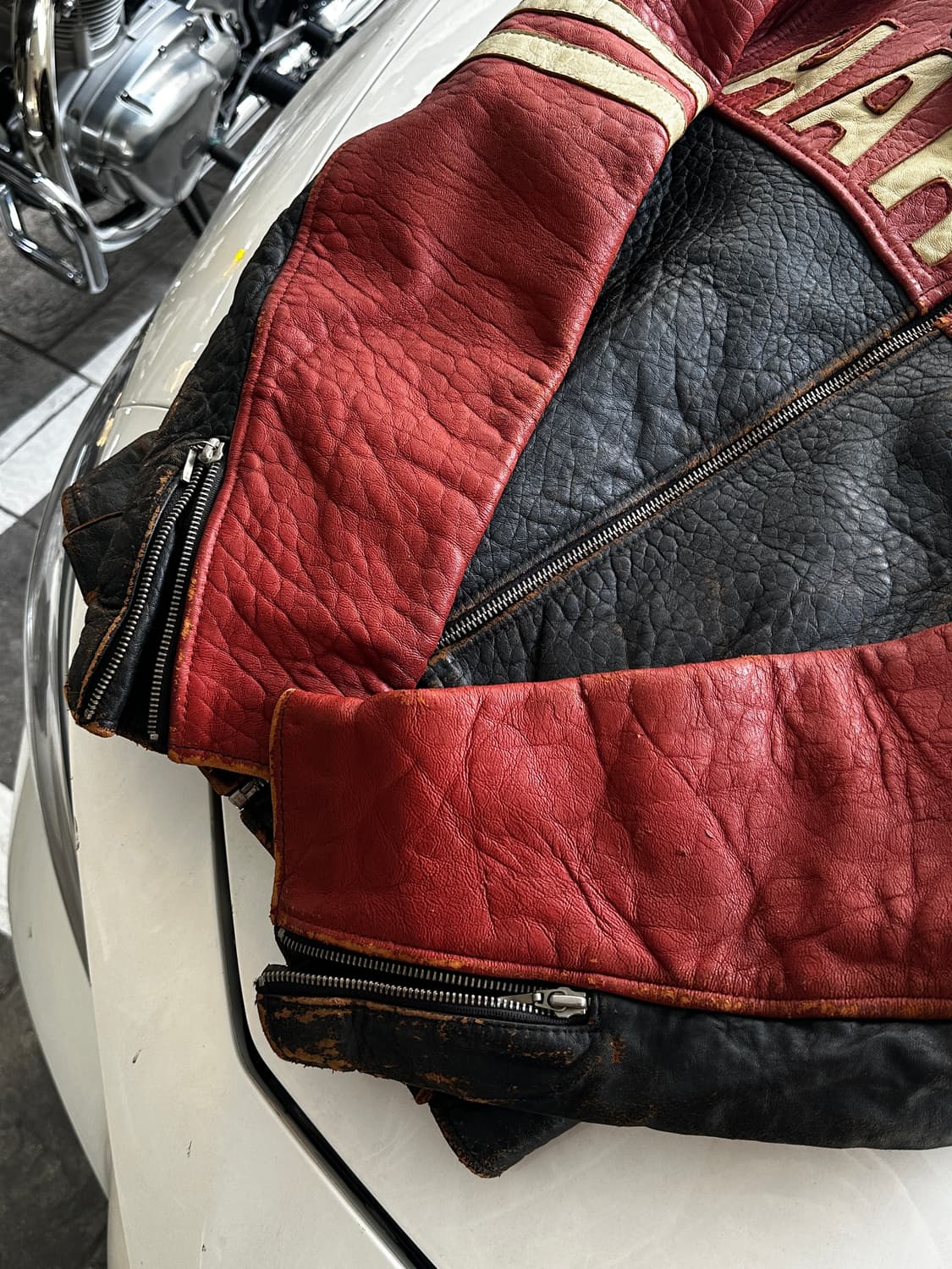 Harleydavidson 할리데이비슨 레더 라이더 자켓 상품이미지3