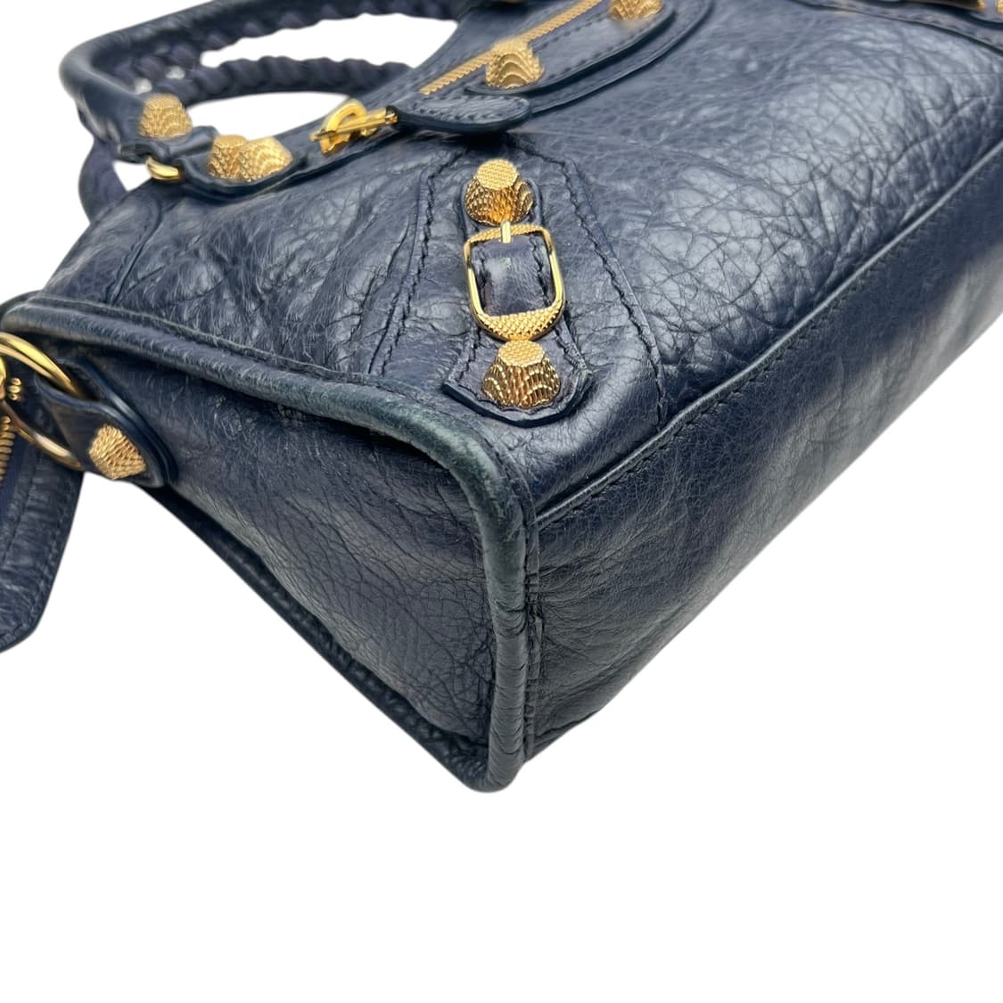 발렌시아가 미니 자이언트 시티백 네이비. 모터백 르시티 르카골 상품이미지3