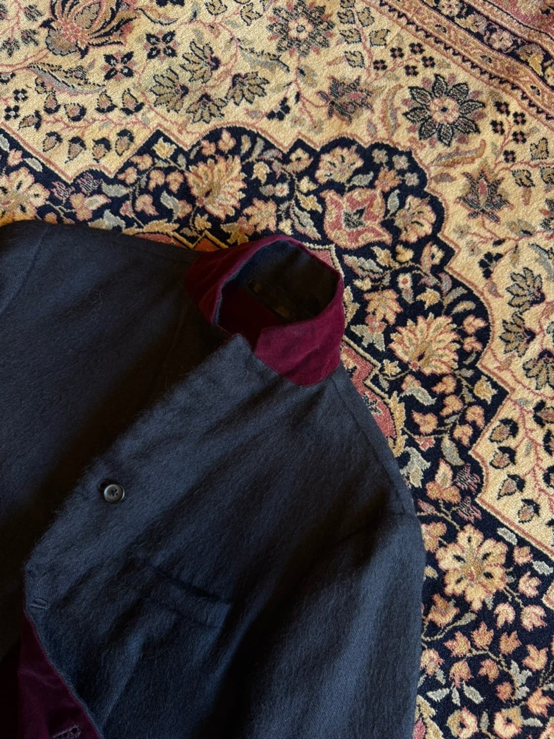 KOLOR 컬러 모헤어 자켓 슬림100 상품이미지5