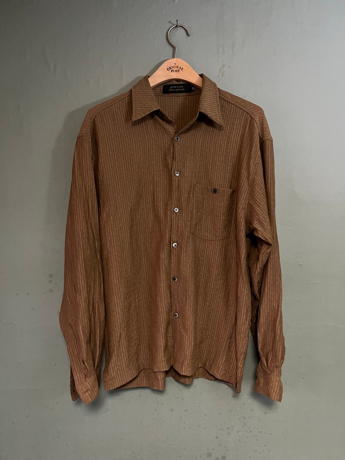 버드노트 PARADISE ROAD RAYON SHIRTS, CAMEL 상품이미지1