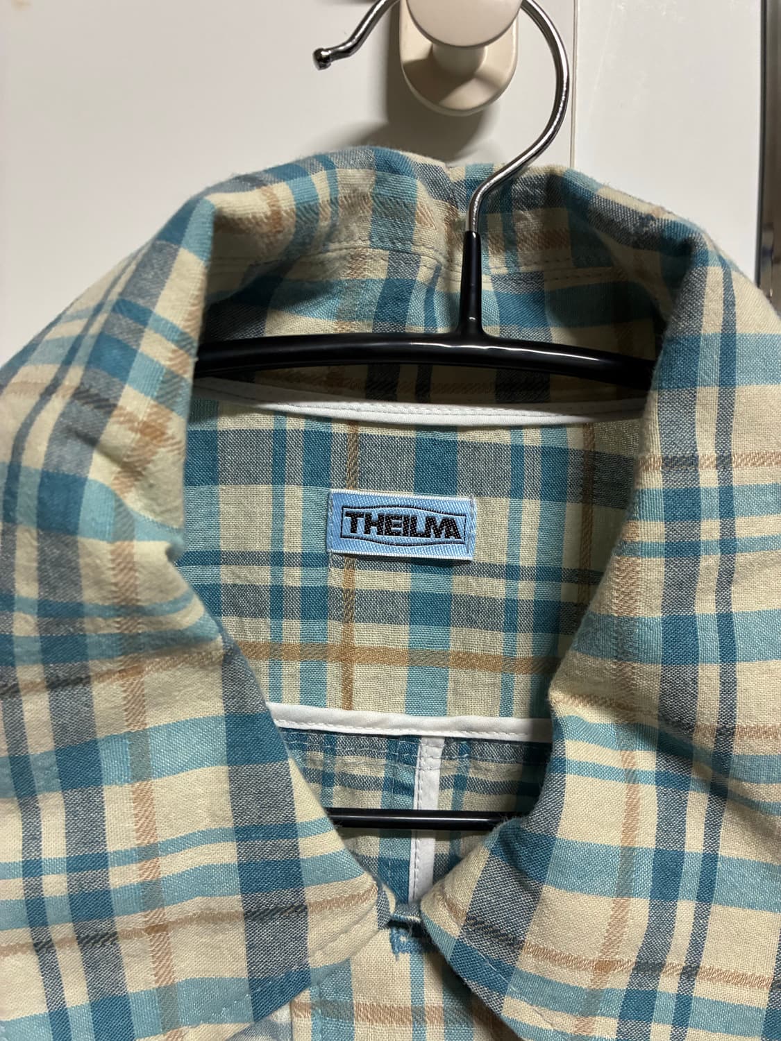 👕 THEILMA 더일마 체크 자켓 L/100 상품이미지3