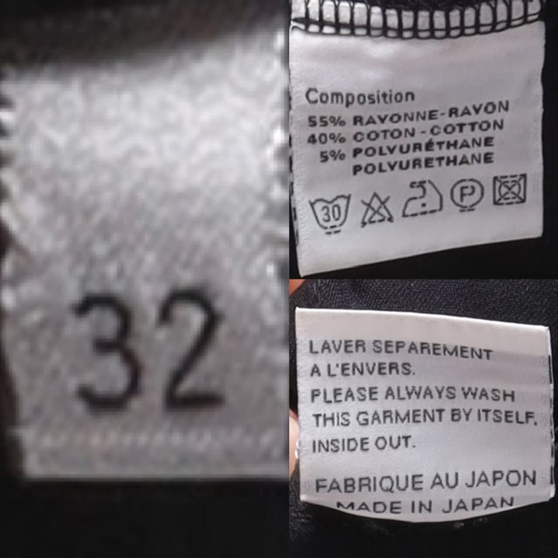 디올 Dior Hedi Slimane Black Jeans
 상품이미지10