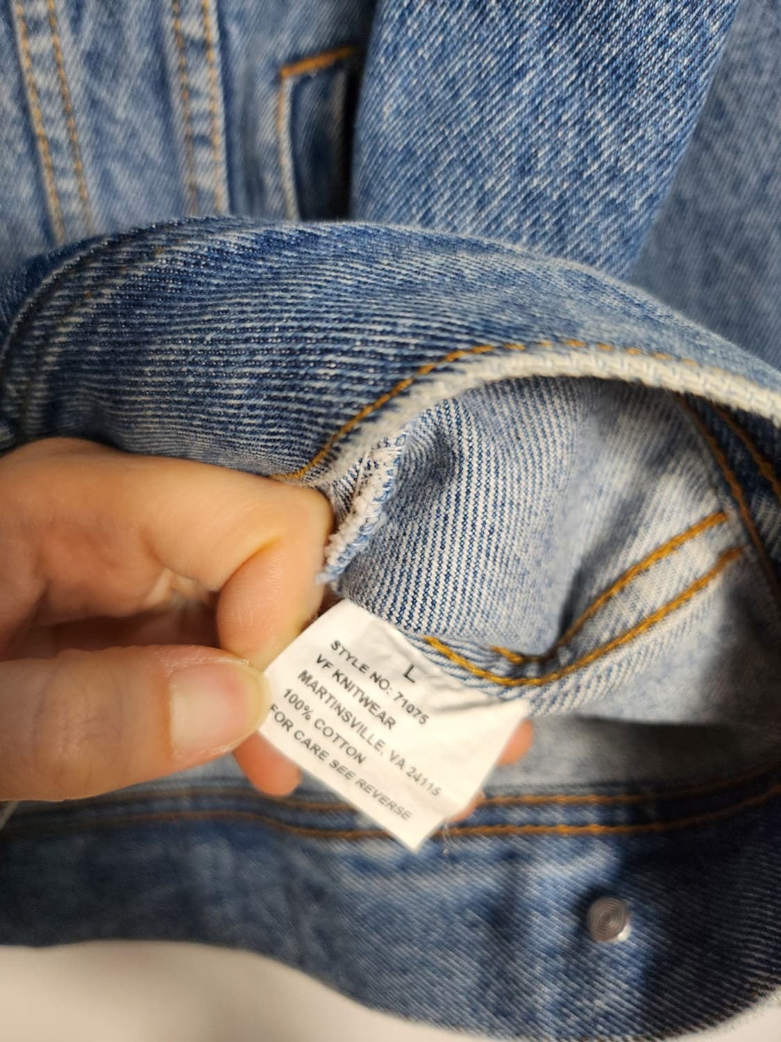 Lee 데님 트러커 청자켓 상품이미지4