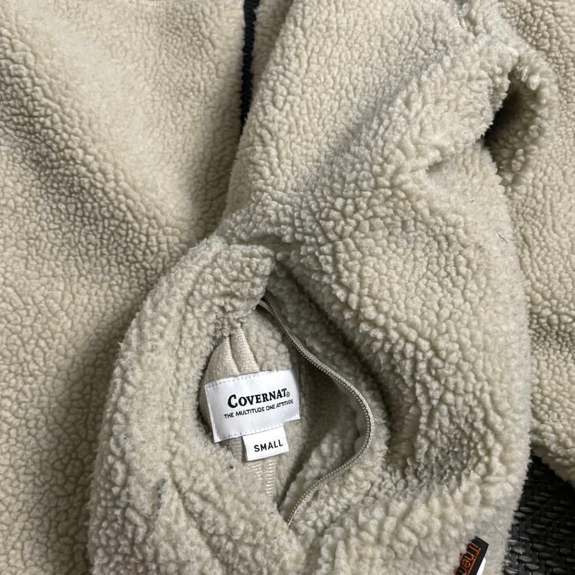 커버낫 빅로고 리버시블 플리스 자켓y 4626 상품이미지8