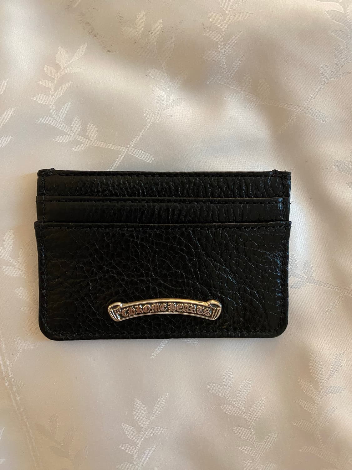 (새제품) 크롬하츠 스크롤라벨 레더 카드지갑 상품이미지2