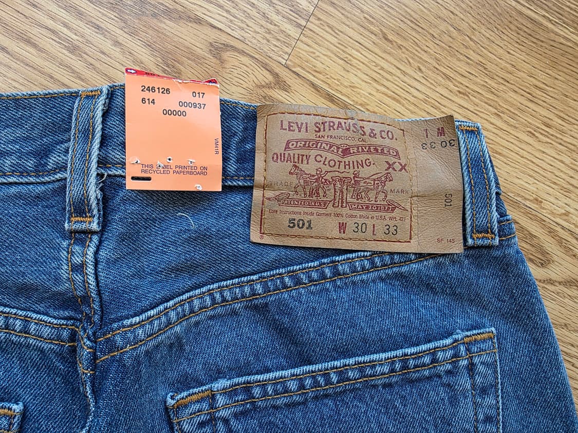 Levi’s 501 데드스탁 W30×L33 Made in USA 상품이미지3