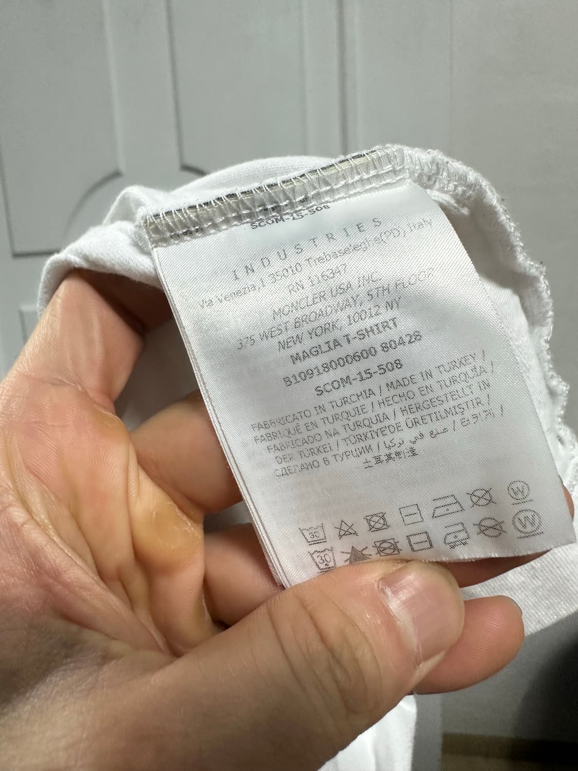 몽클레르 포켓 반팔티 상품이미지5