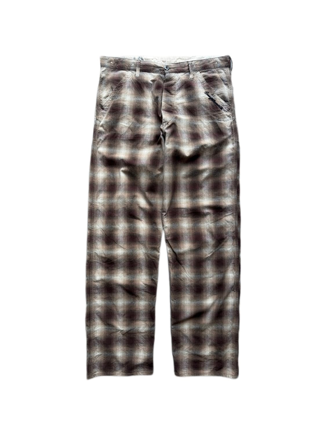 갱스터빌 옴브레 체크팬츠 XL(-37in) 상품이미지1