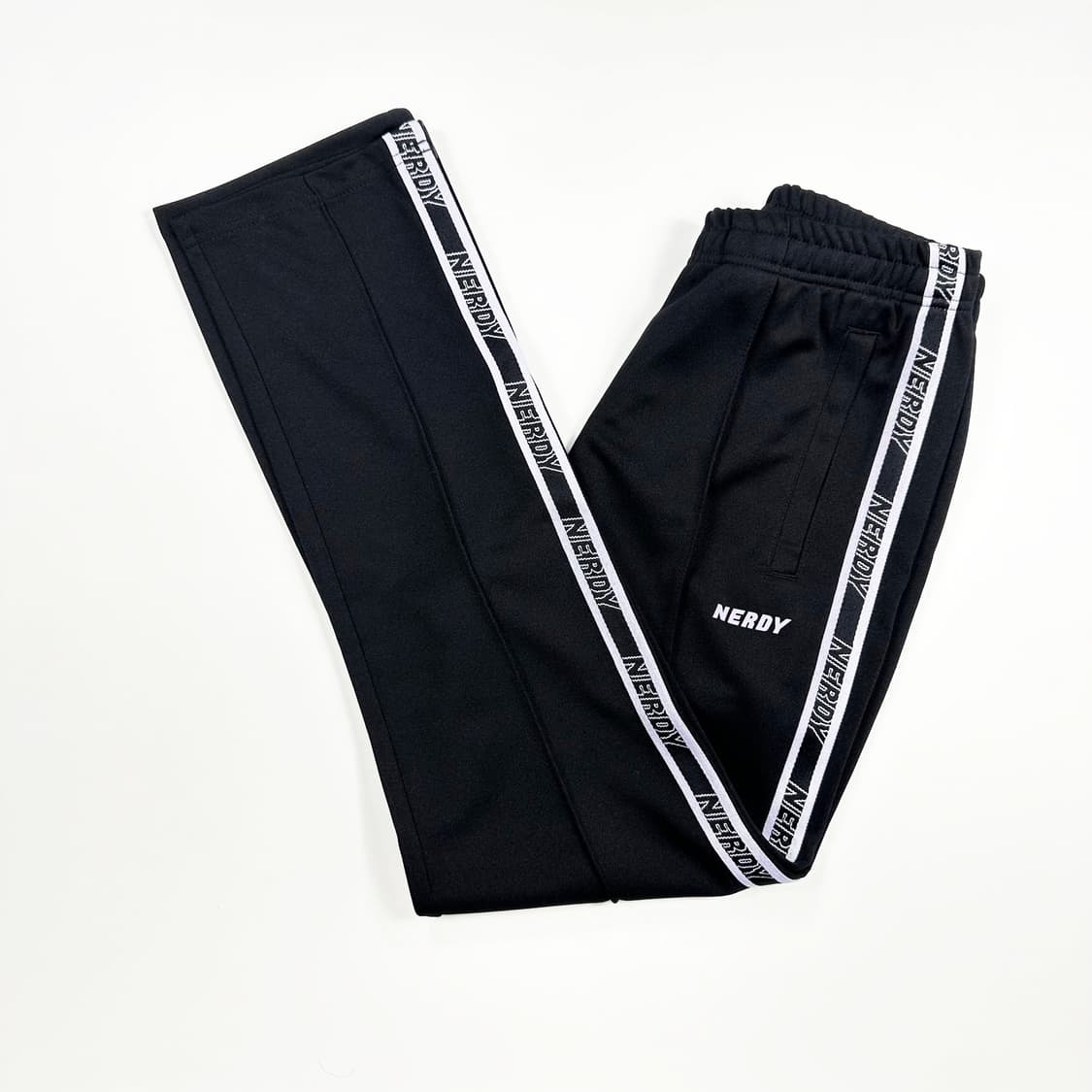 널디 사이드라인 블랙 트랙 츄리닝바지 (XS 여성추천) 상품이미지2