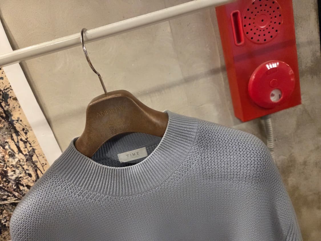 타임옴므 모호크넥 캐시미어니트 상품이미지2