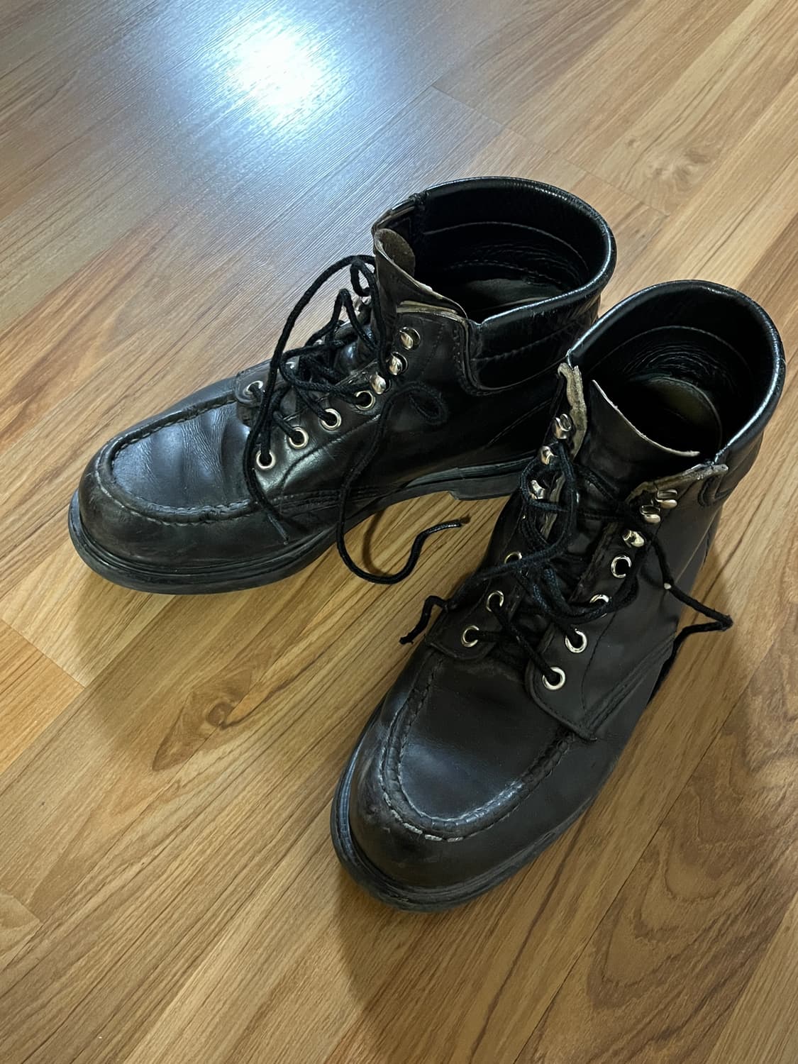 레드윙 목토 레어 올블랙 상품이미지2