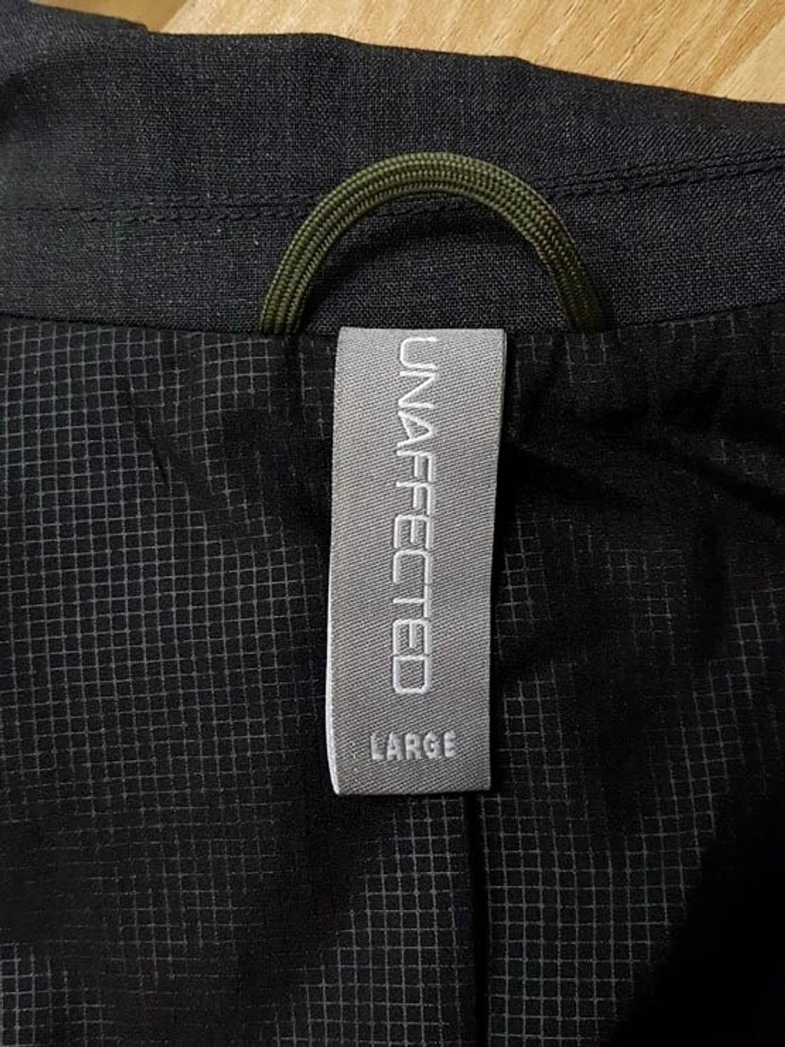 언어펙티드 레이어드 자켓 차콜 그레이 L 상품이미지6