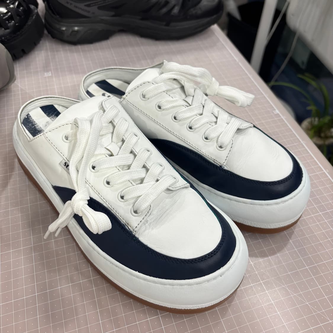 써네이 드리미 사보 뮬 네이비(커스텀) 42 상품이미지1