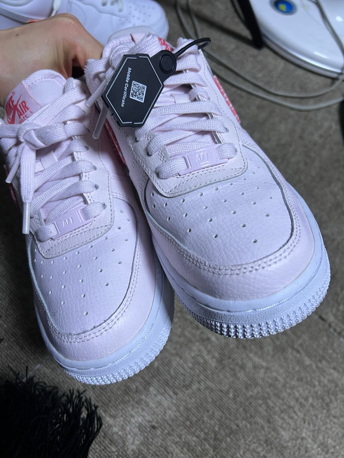 나이키 에어포스 1로우 07 펄 핑크 상품이미지6