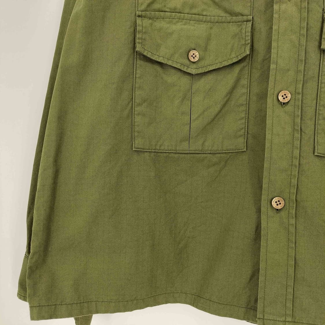 휴먼 메이드 카메라맨 셔츠 올리브 드랩 상품이미지5