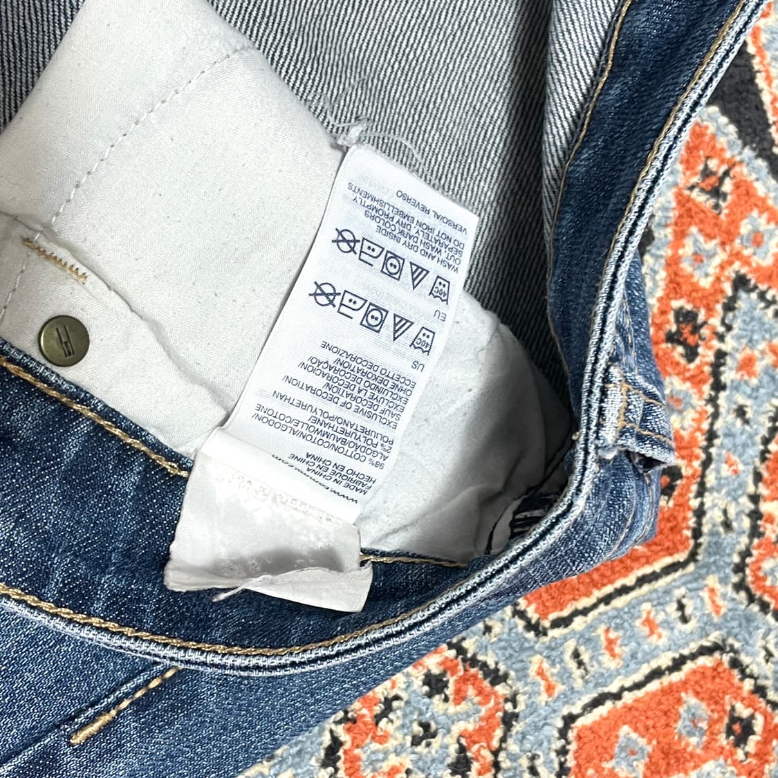 타미힐피거데님 중청 골반 데님팬츠 여성M 상품이미지6