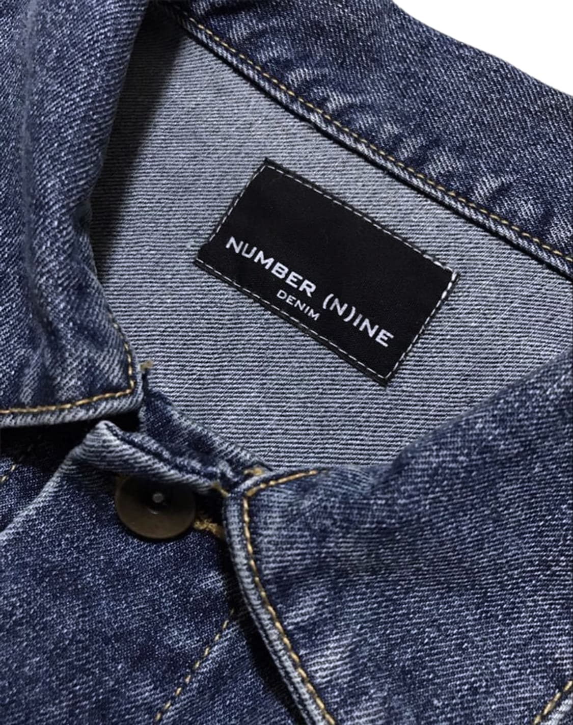 넘버나인 워시드 데님 g쟌 자켓 상품이미지3