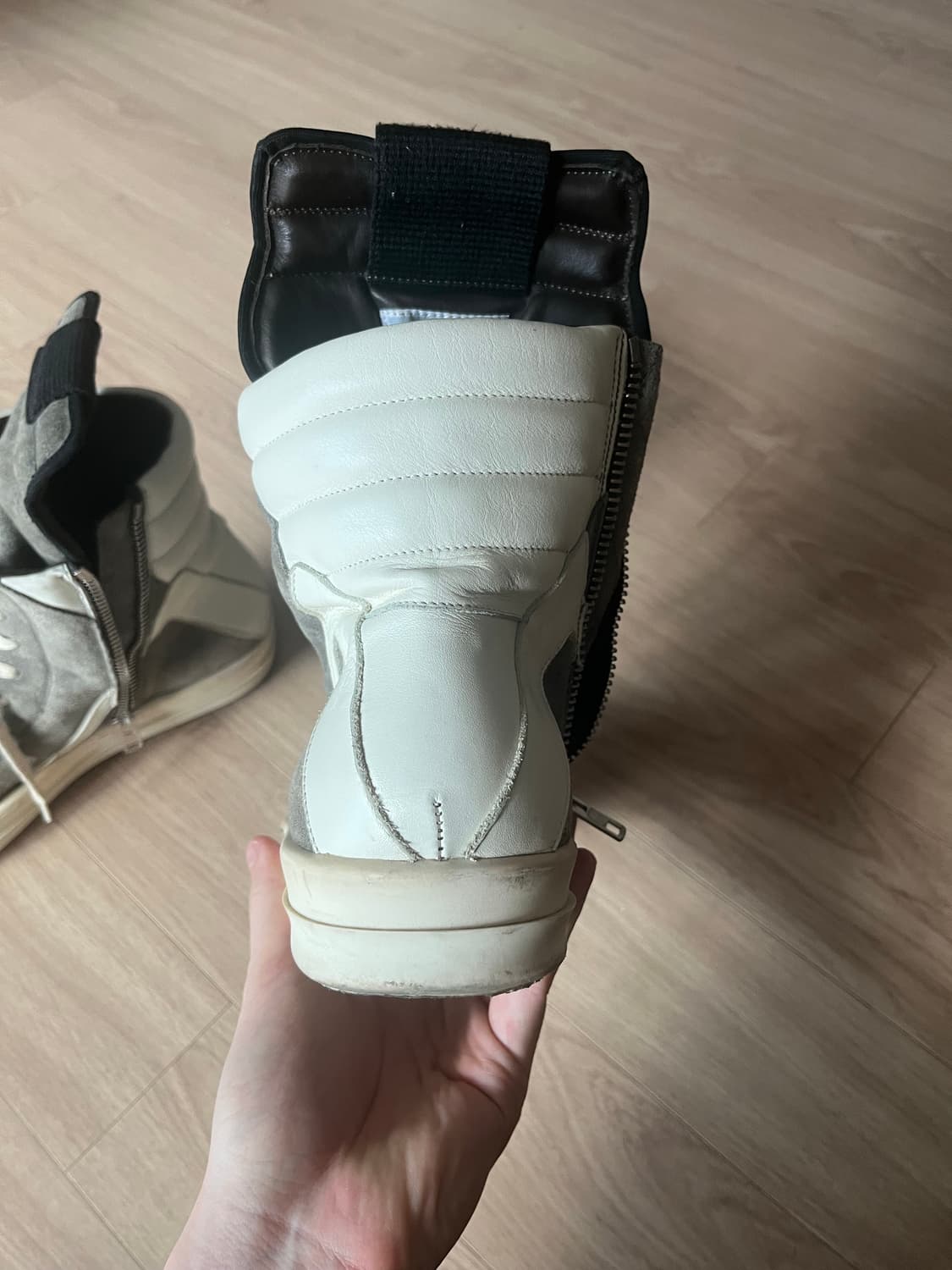 릭오웬스 지오바스켓 더스트 41.5 상품이미지4