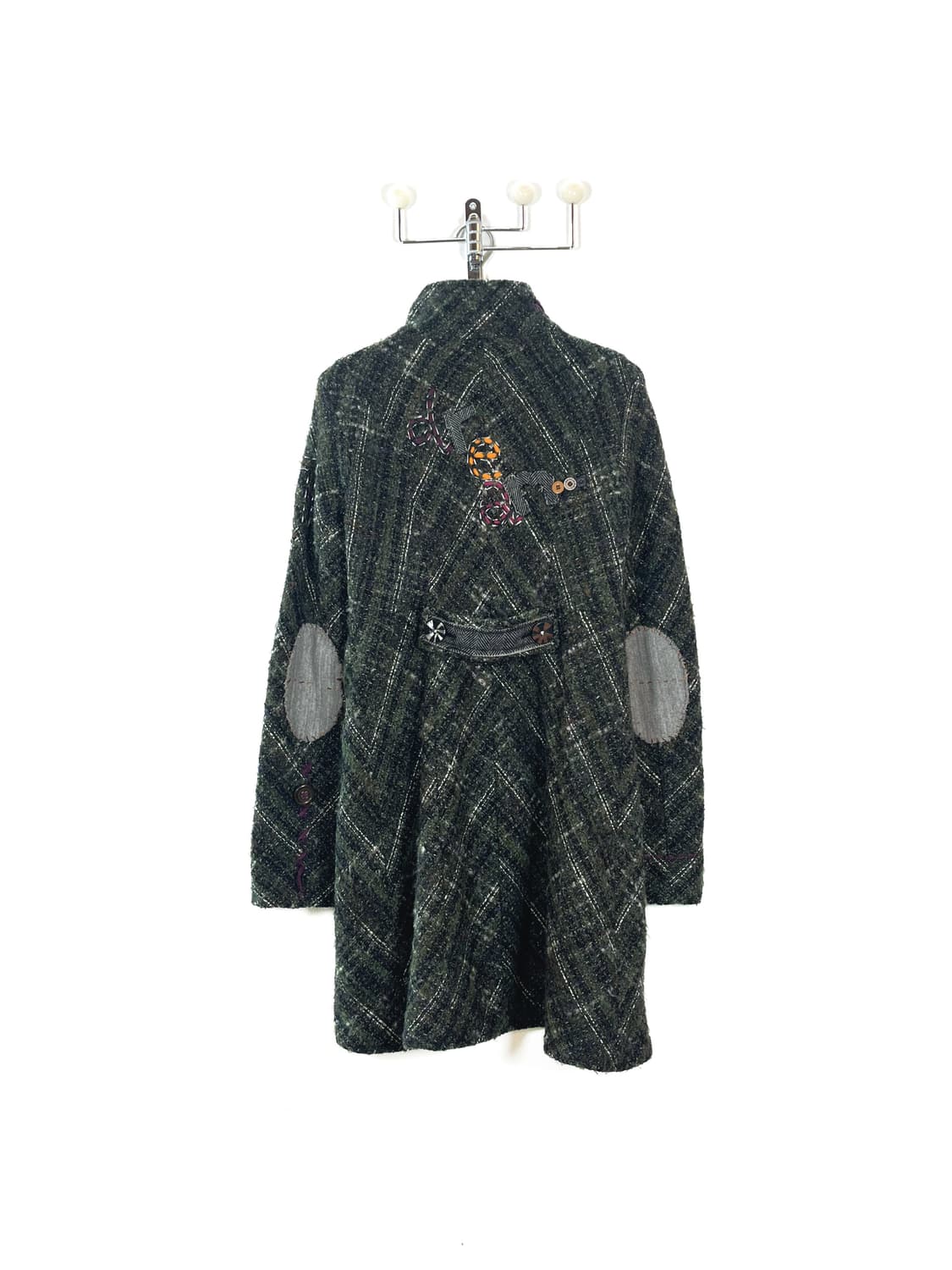 데시구알 울 스티치 코트 상품이미지6