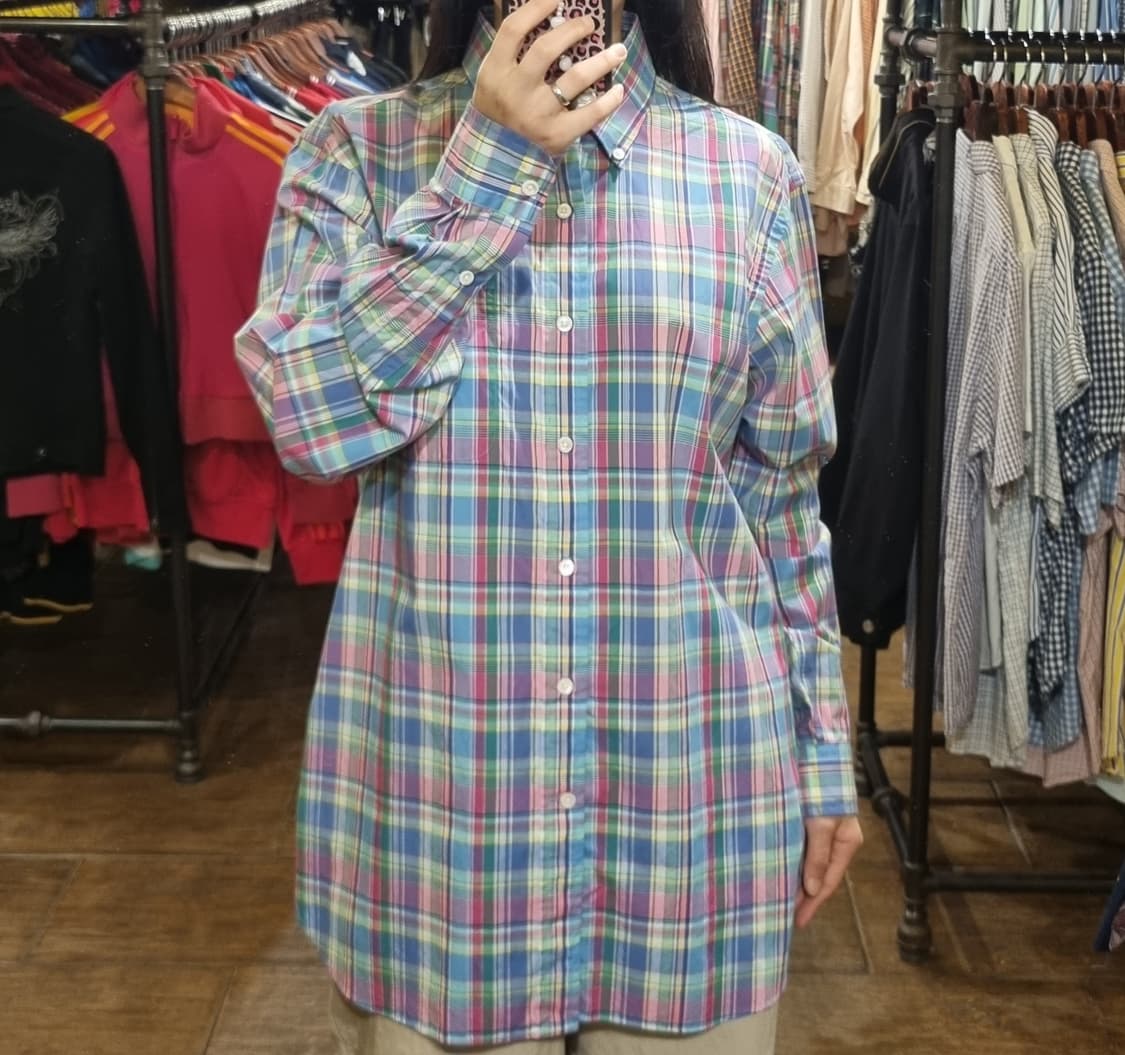 [Hi] polo 폴로 긴팔 체크셔츠 멀티 컬러 상품이미지4