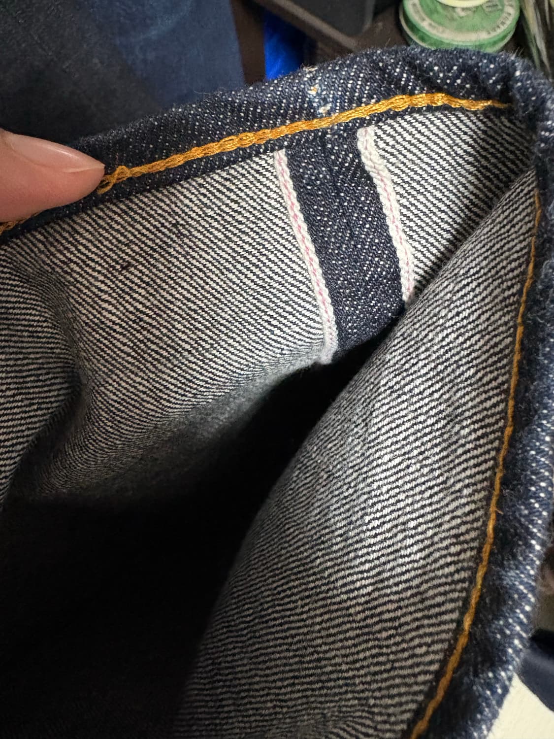 55501 일본 복각 셀비지 데님 상품이미지5