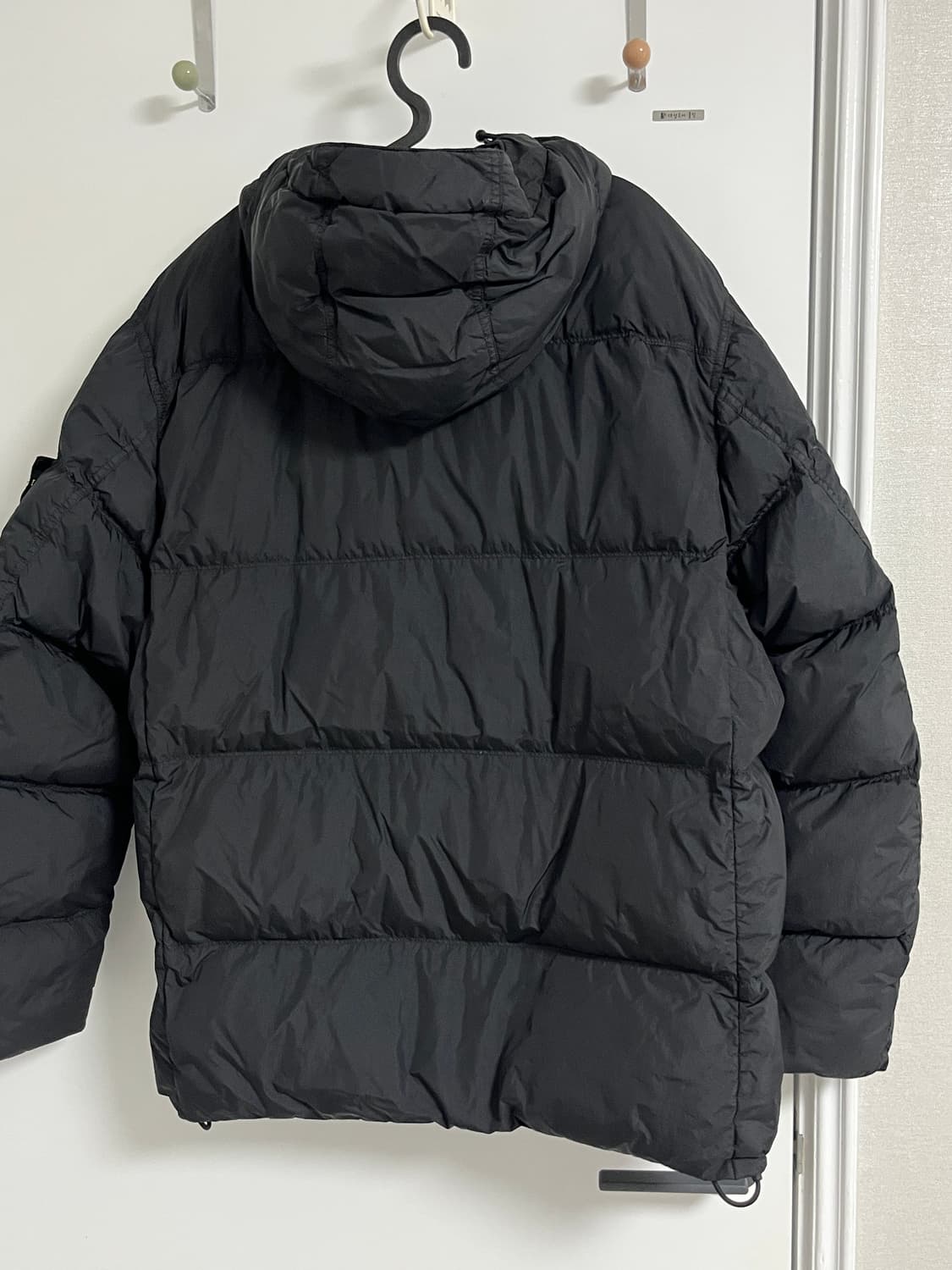 (XL)스톤 아일랜드 24FW 크링클랩스 패딩 블랙 상품이미지3