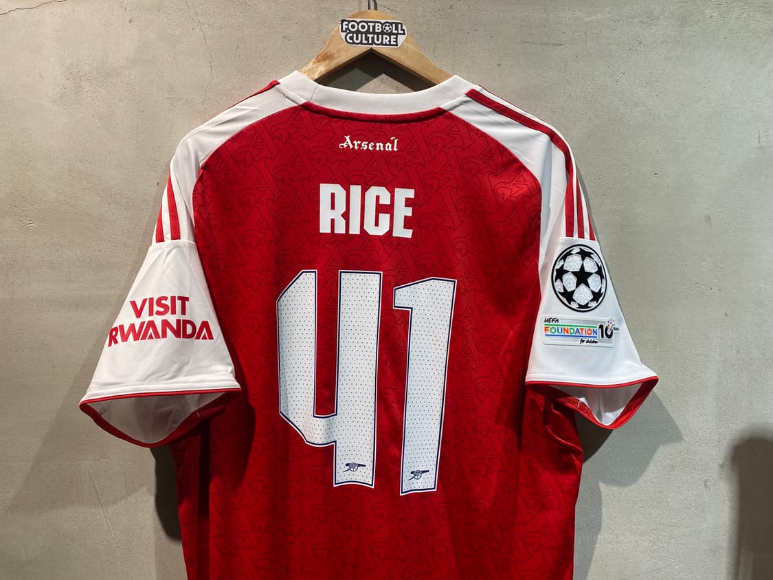 25-26 아스날 라이스 홈 유니폼 상품이미지7