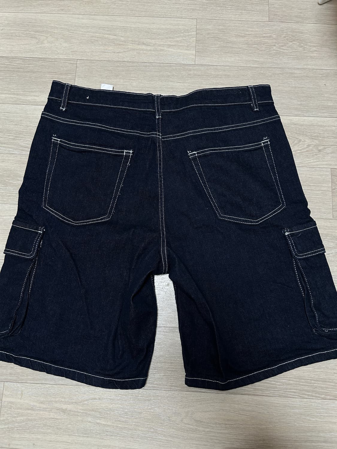 자라 데님 카고 숏팬츠 상품이미지3