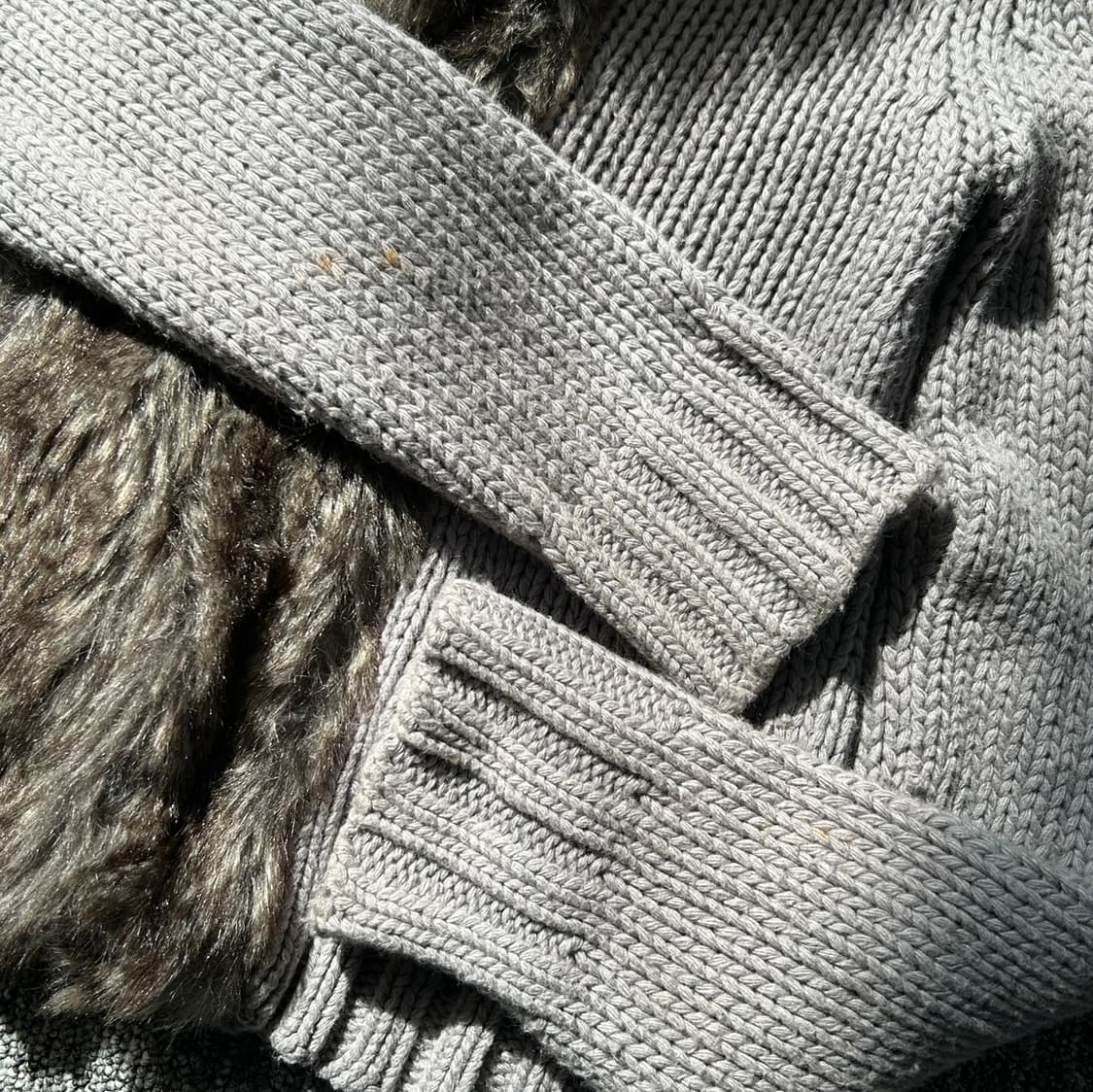 자라 퍼 트리밍 가디건  상품이미지6